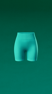 Short Verde Seamless Nara — Comodidad sin Costuras XS a XL