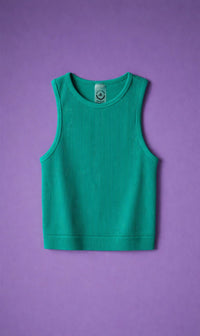 Tank Top Verde Alea — Versatilidad Seamless S a L