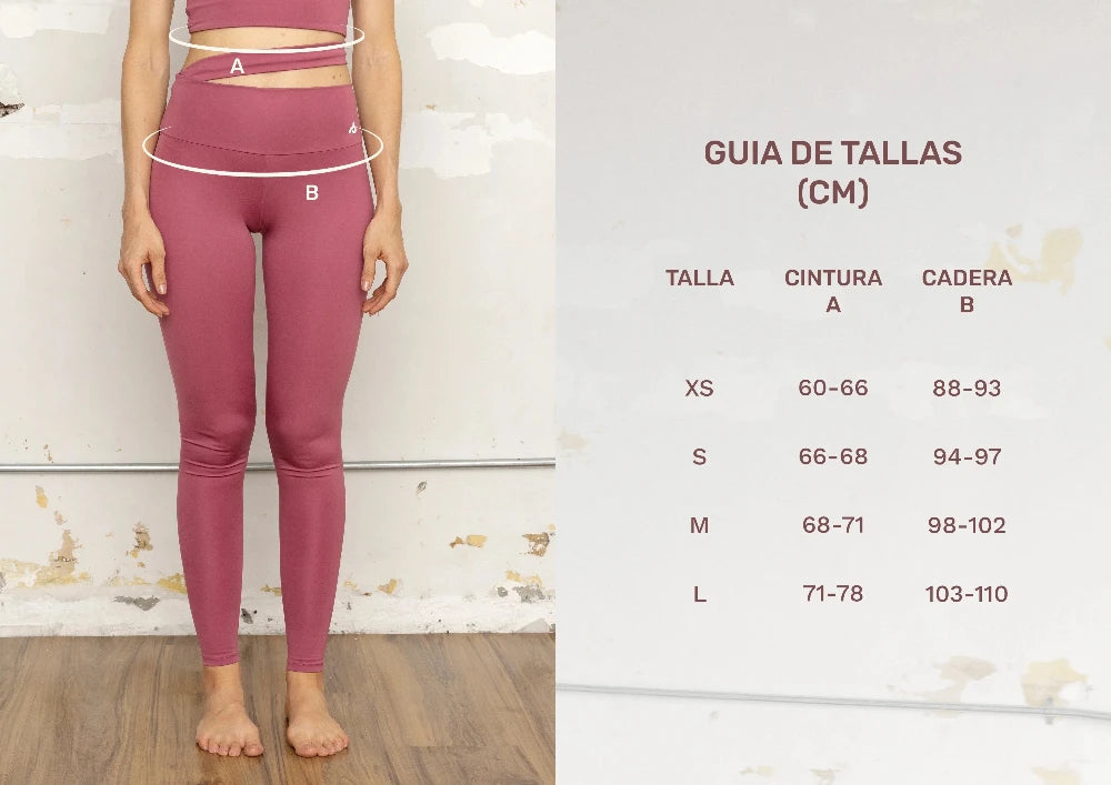 Guía de tallas
