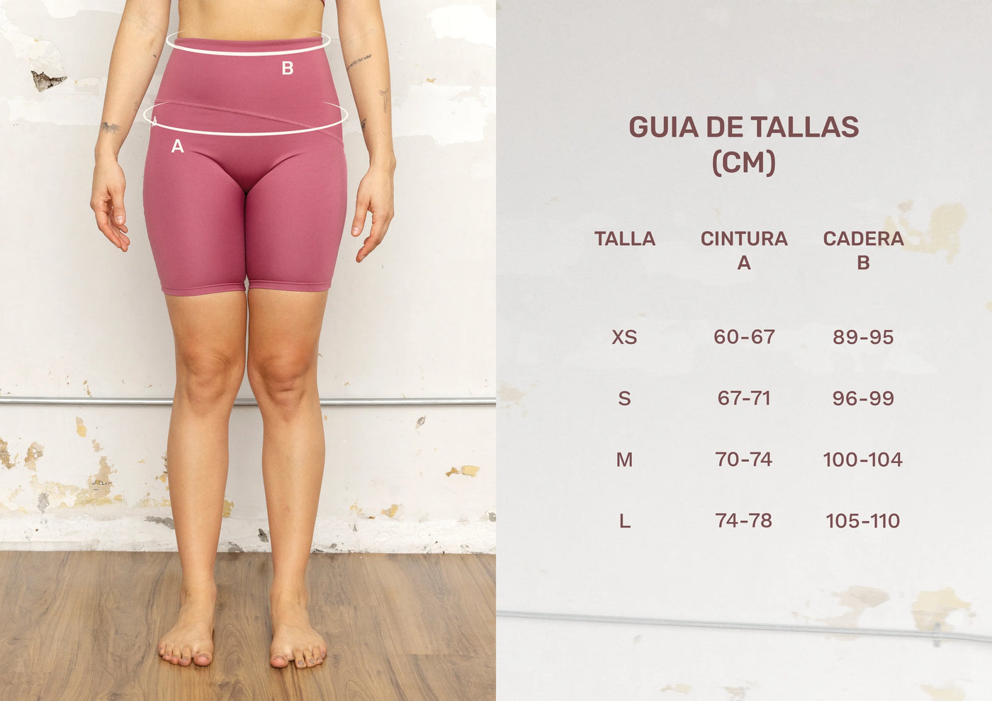 Guía de tallas