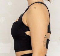 Top Deportivo Negro Hydra — Realza tu Figura