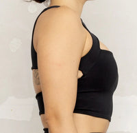 Top Deportivo Negro Hydra — Realza tu Figura