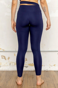 Legging Azul Marino Deportivo Hydra — Compresión y Elegancia XS a XL