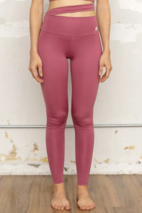Legging Oro Rosa Deportivo Hydra — Compresión y Elegancia XS a XL
