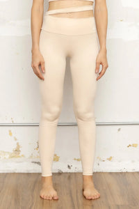 Legging Beige Deportivo Hydra — Compresión y Elegancia XS a XL