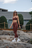 Legging Seamless Serra — Panel V y Sin Costuras