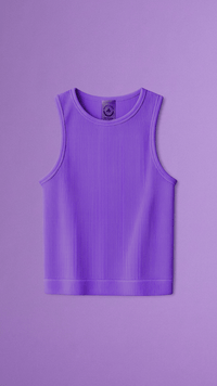 Tank Top Morado Alea — Versatilidad Seamless S a L