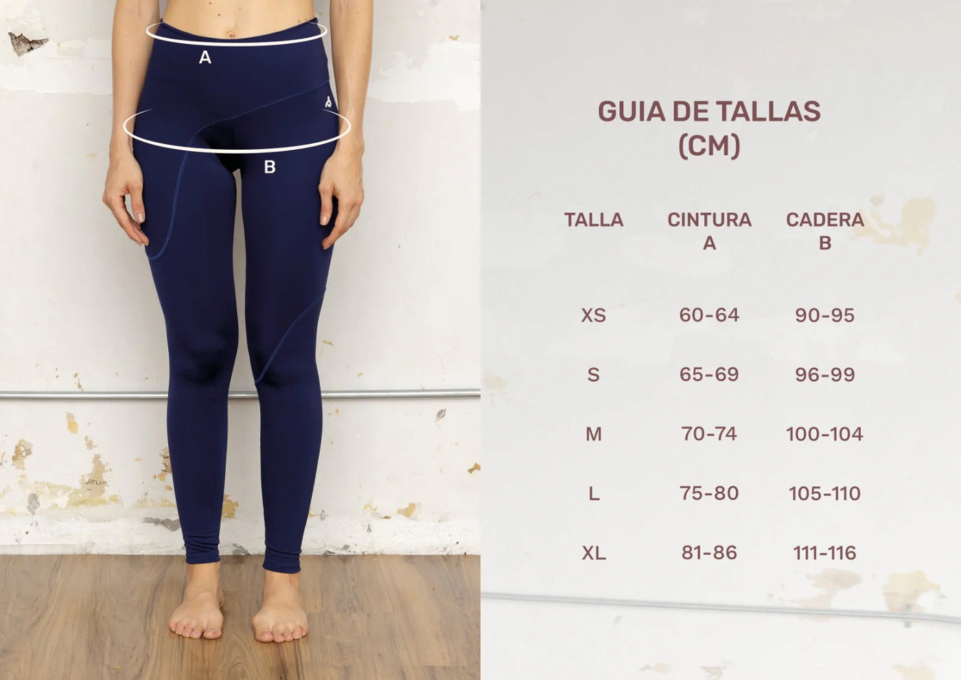 Guía de tallas